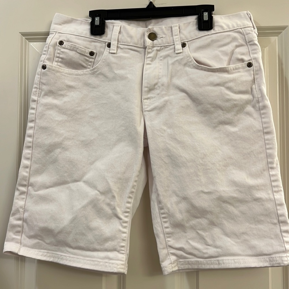 Garnet Hill ladies Bermuda jean shorts